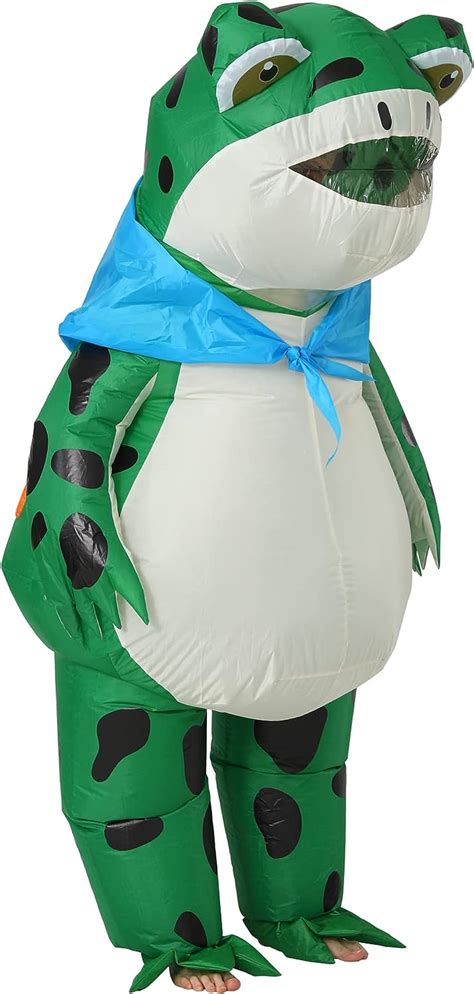 Inflatable frog costume - Inflatable Costume Adult,Halloween Costumes Women Men Rooster Ride On Chicken Costume,Halloween Costumes Blow up Costumes. 4.6 out of 5 stars 838. 100+ bought in past month. $39.86 $ 39. 86. 30% coupon applied at checkout Save 30% with coupon. FREE delivery Mon, Jan 29 . Or fastest delivery Wed, Jan 24 .